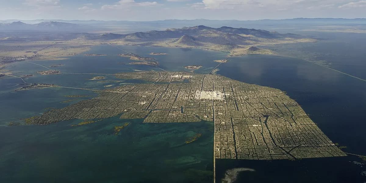 Full view of Tenochtitlán
