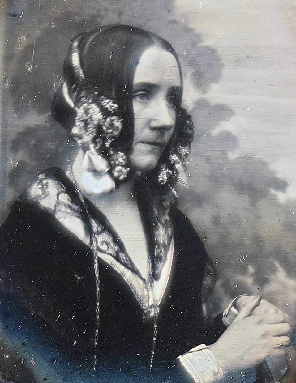 Ada Lovelace daguerreotype by Antoine Claudet 1843 - cropped